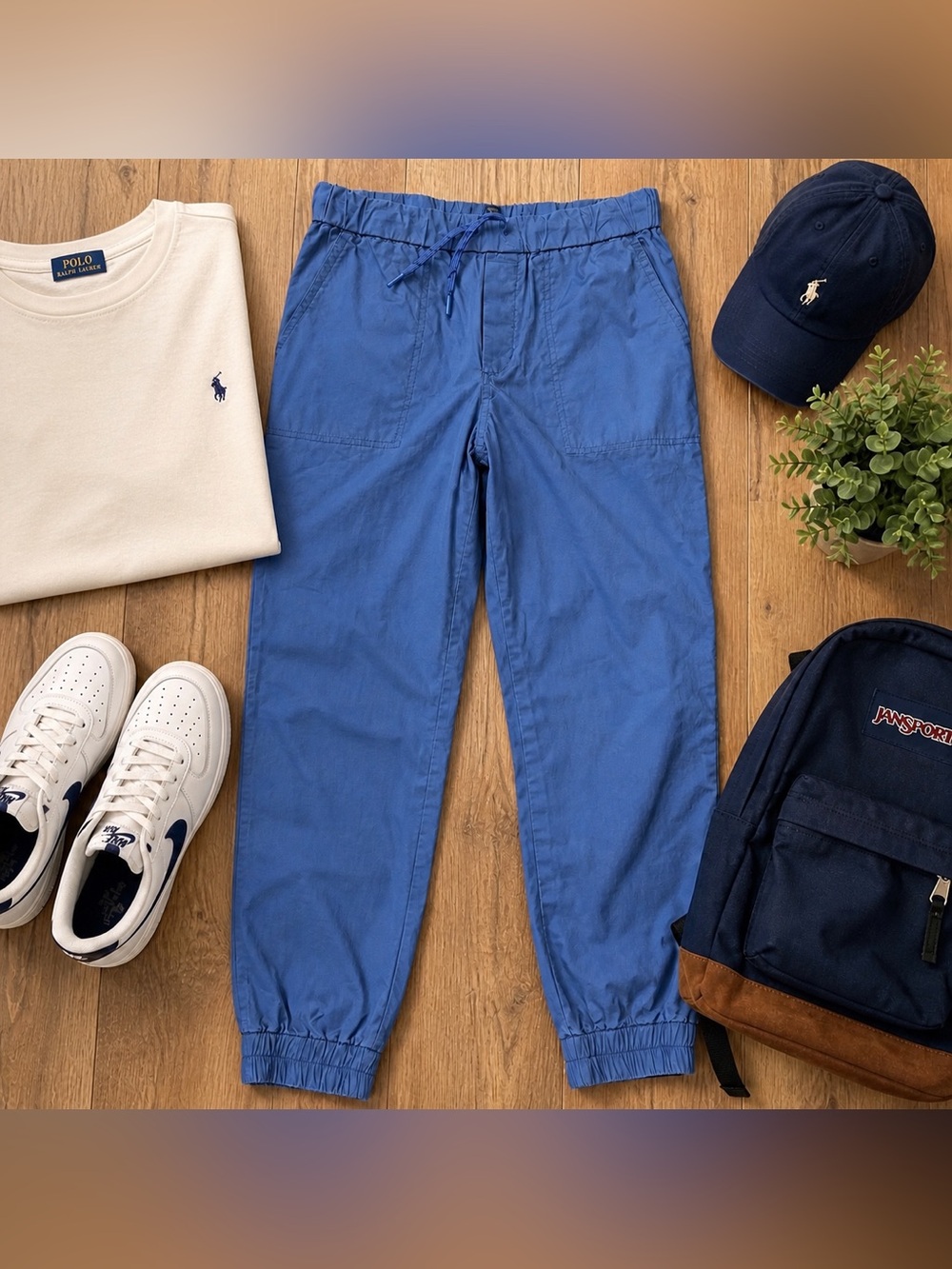Youth Polo Ralph Lauren Blue Jogger Pants